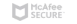Beveiligd door McAfee